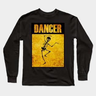 Danger Dancer with scratches Long Sleeve T-Shirt